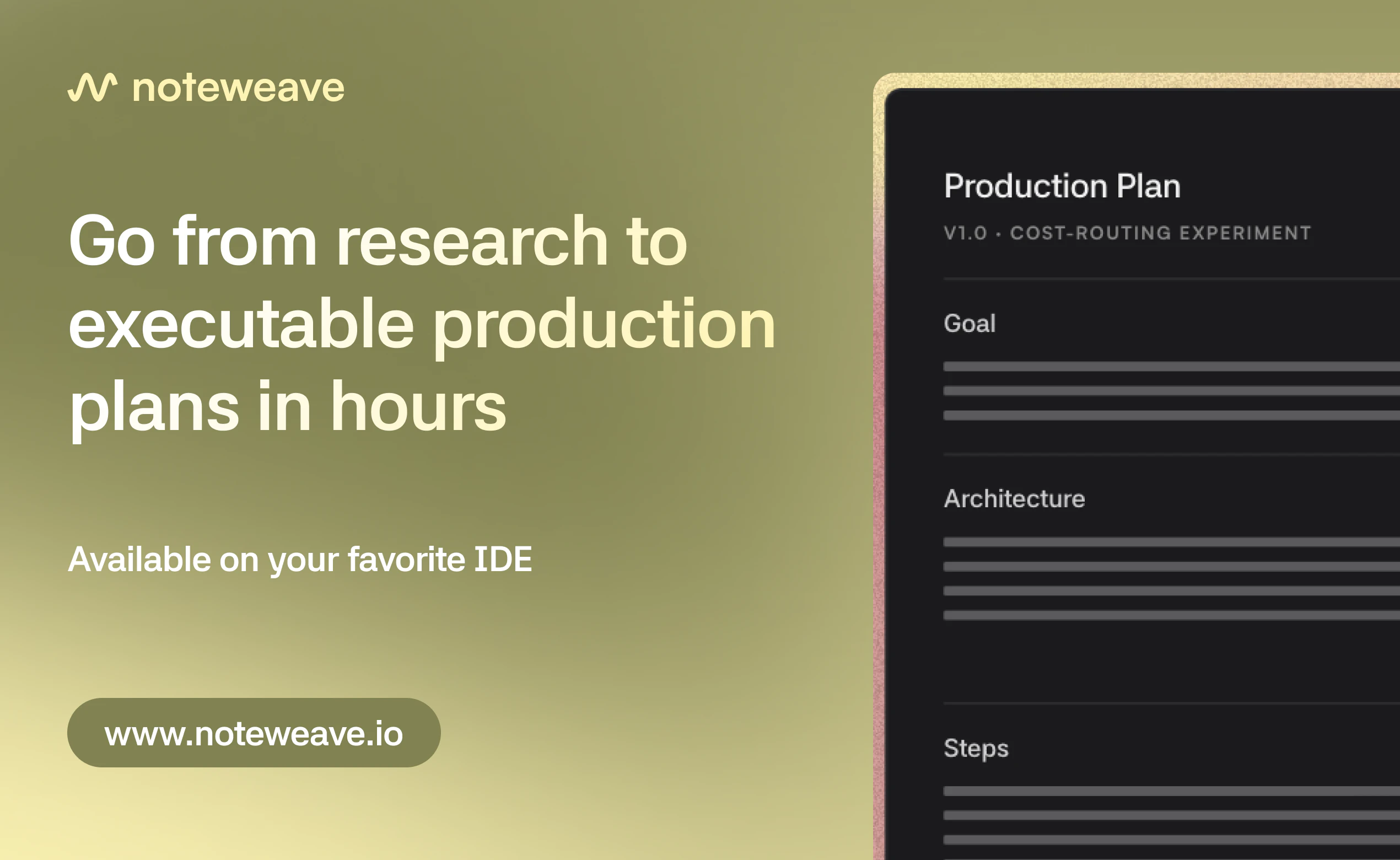 Noteweave screenshot 1