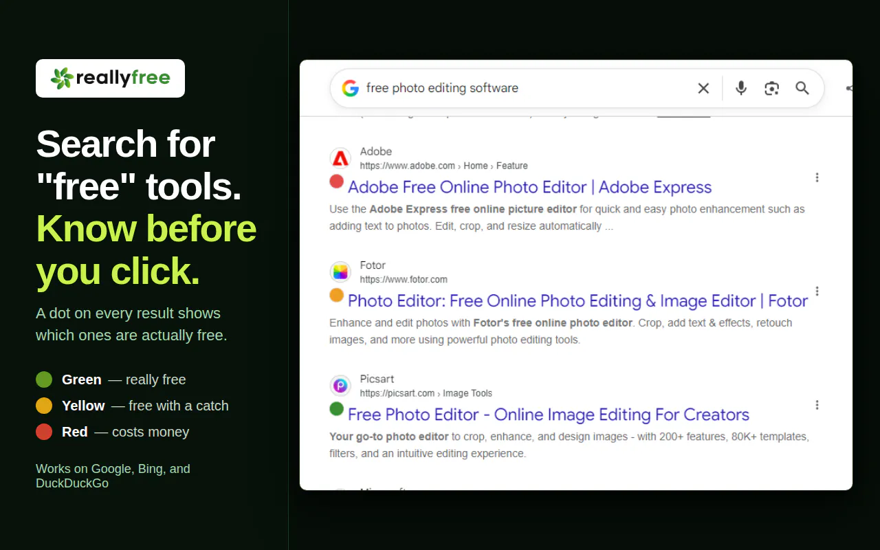 ReallyFree screenshot 1