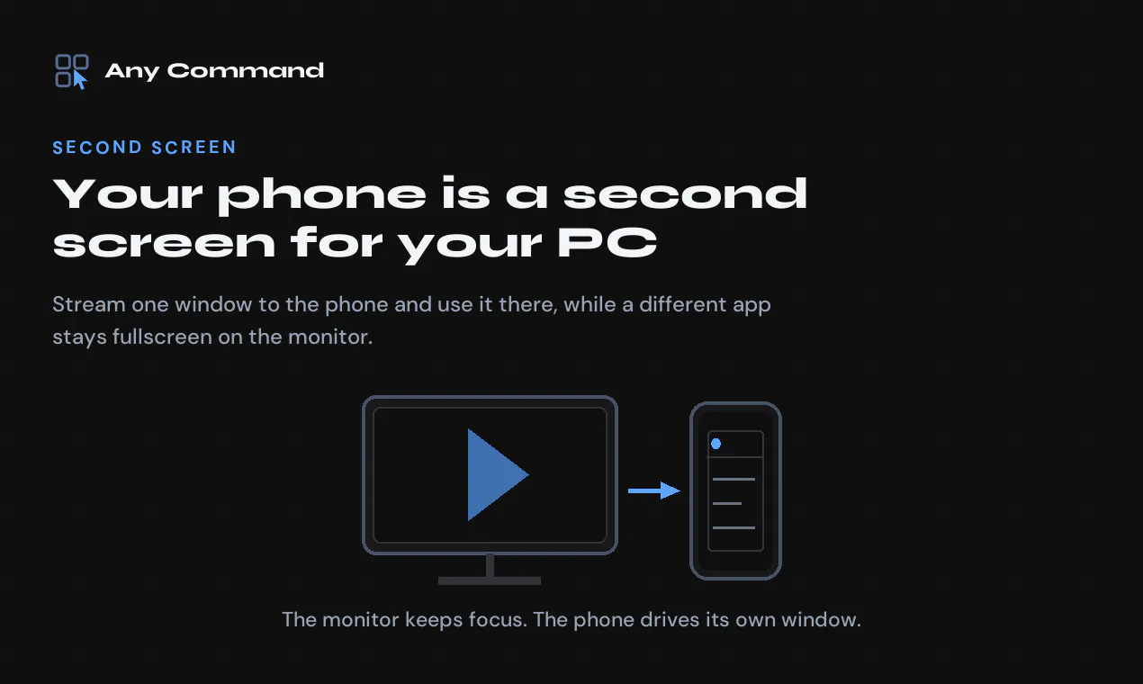 Any Command screenshot 1