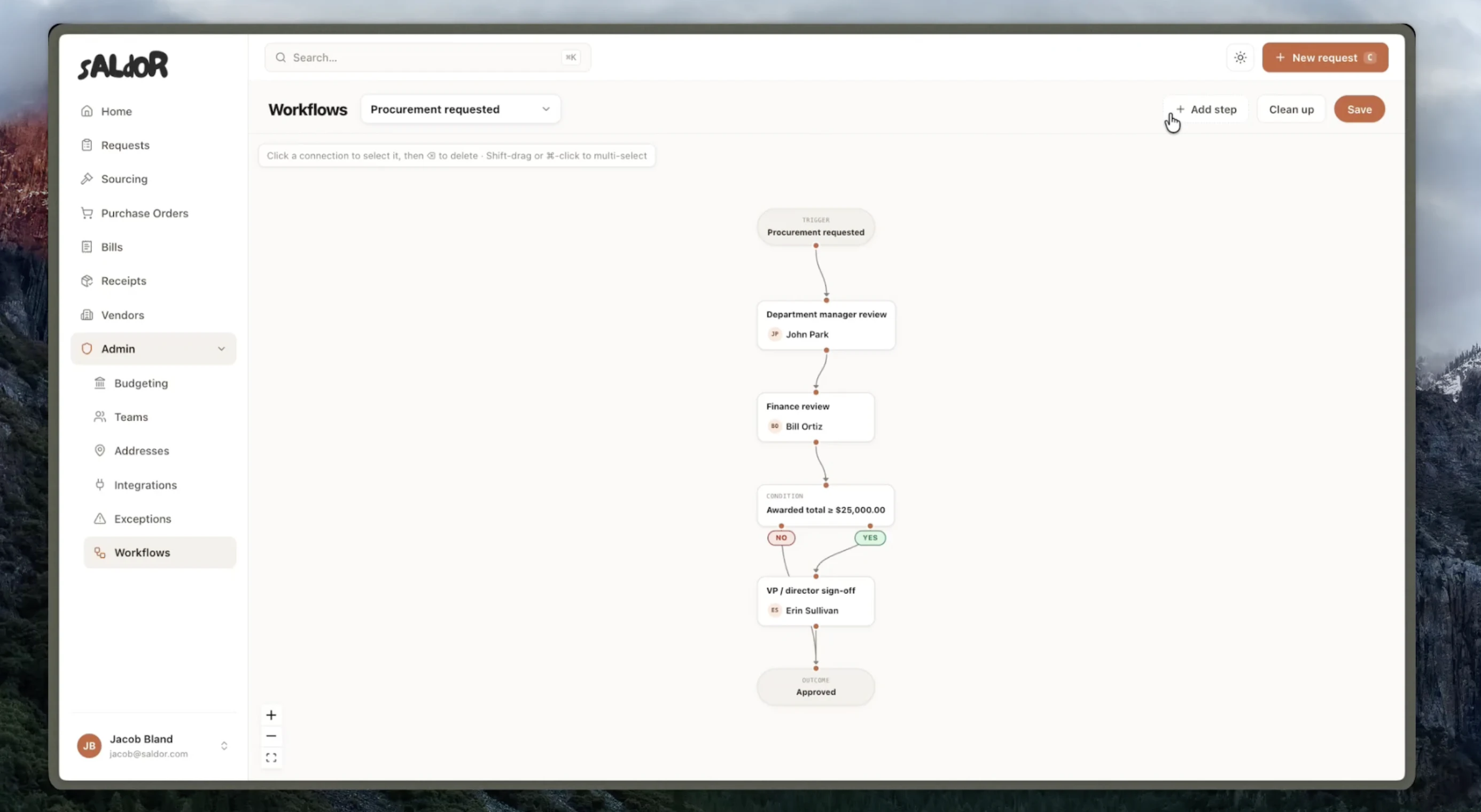 Saldor screenshot 1