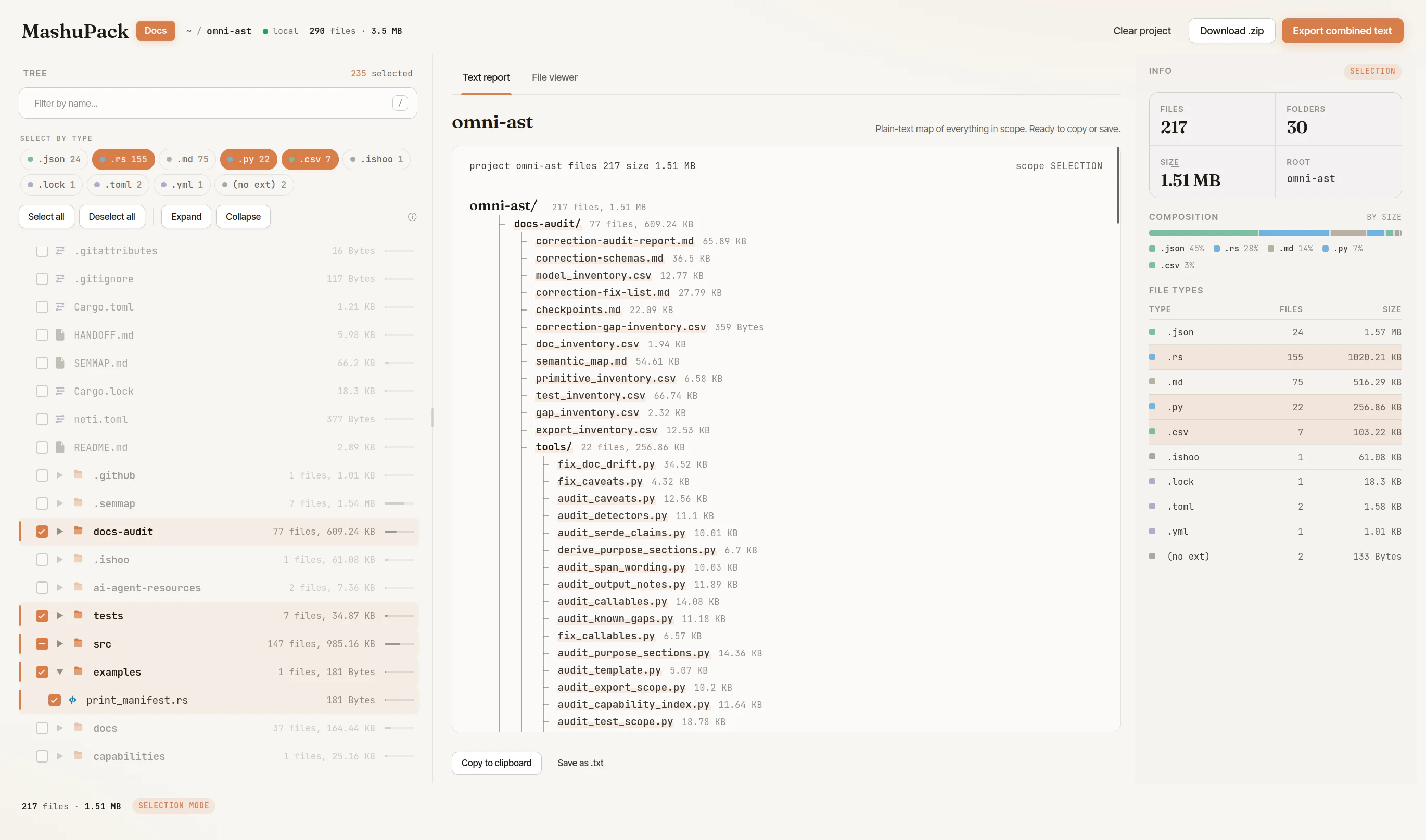 MashuPack screenshot 1