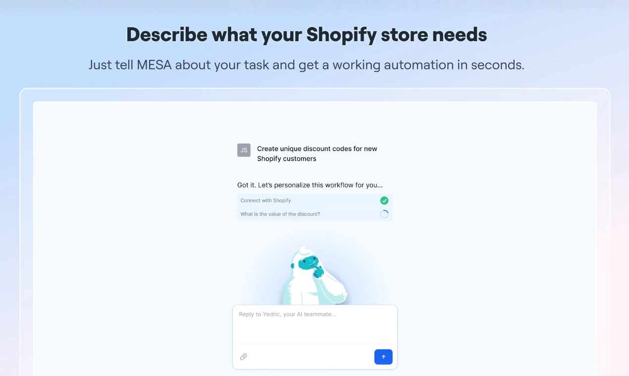 MESA screenshot 1