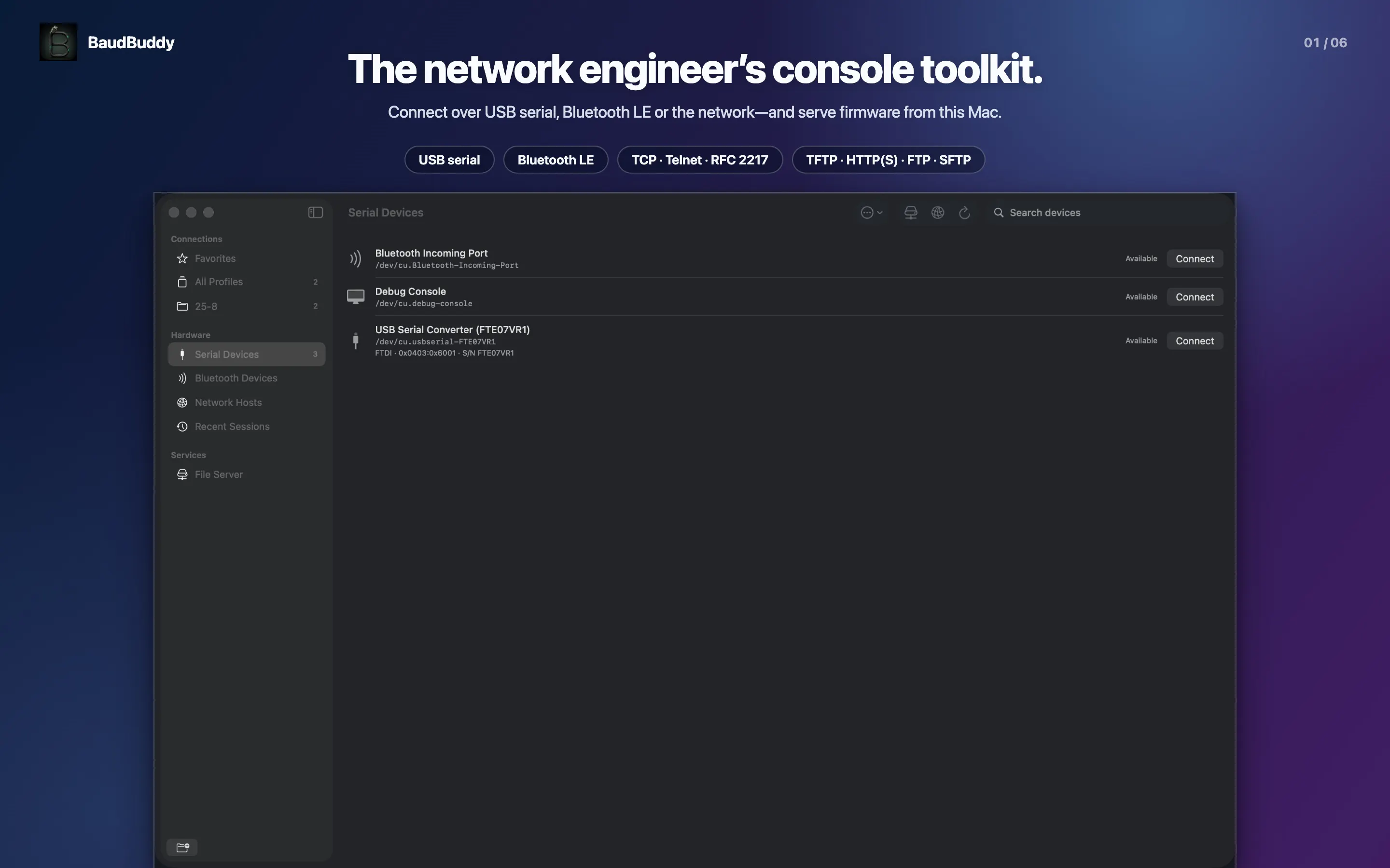 BaudBuddy screenshot 1