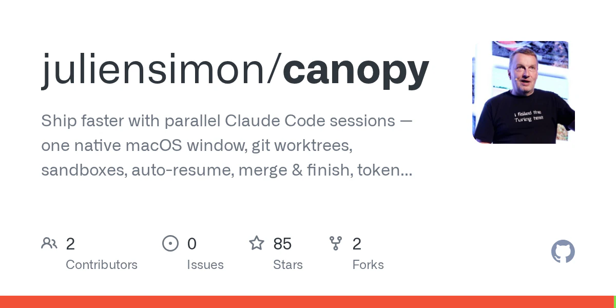Canopy screenshot 1