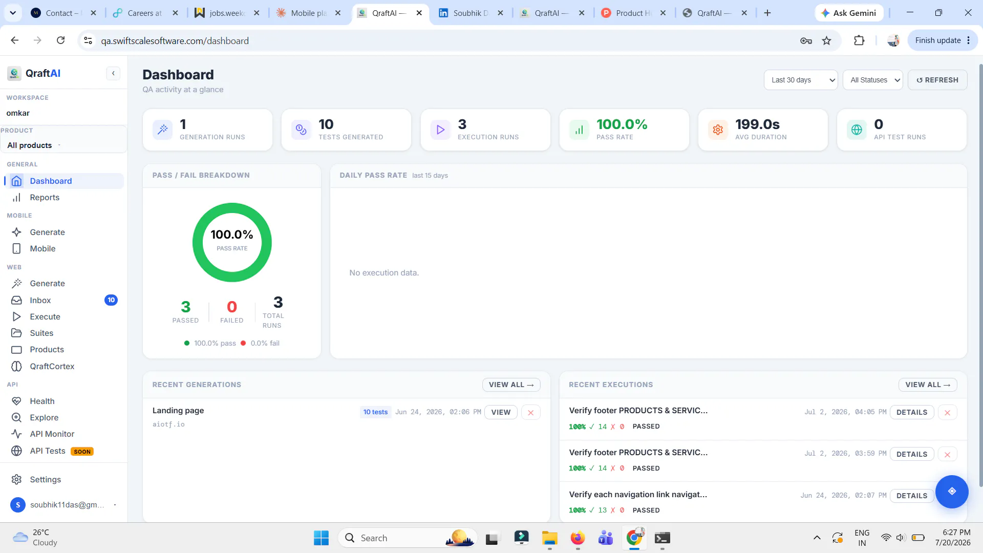 SwiftScale Software
