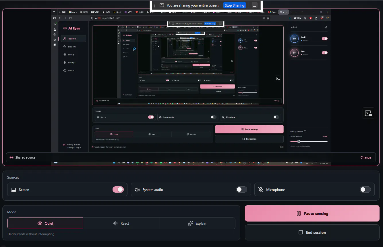 AI Eyes screenshot 1
