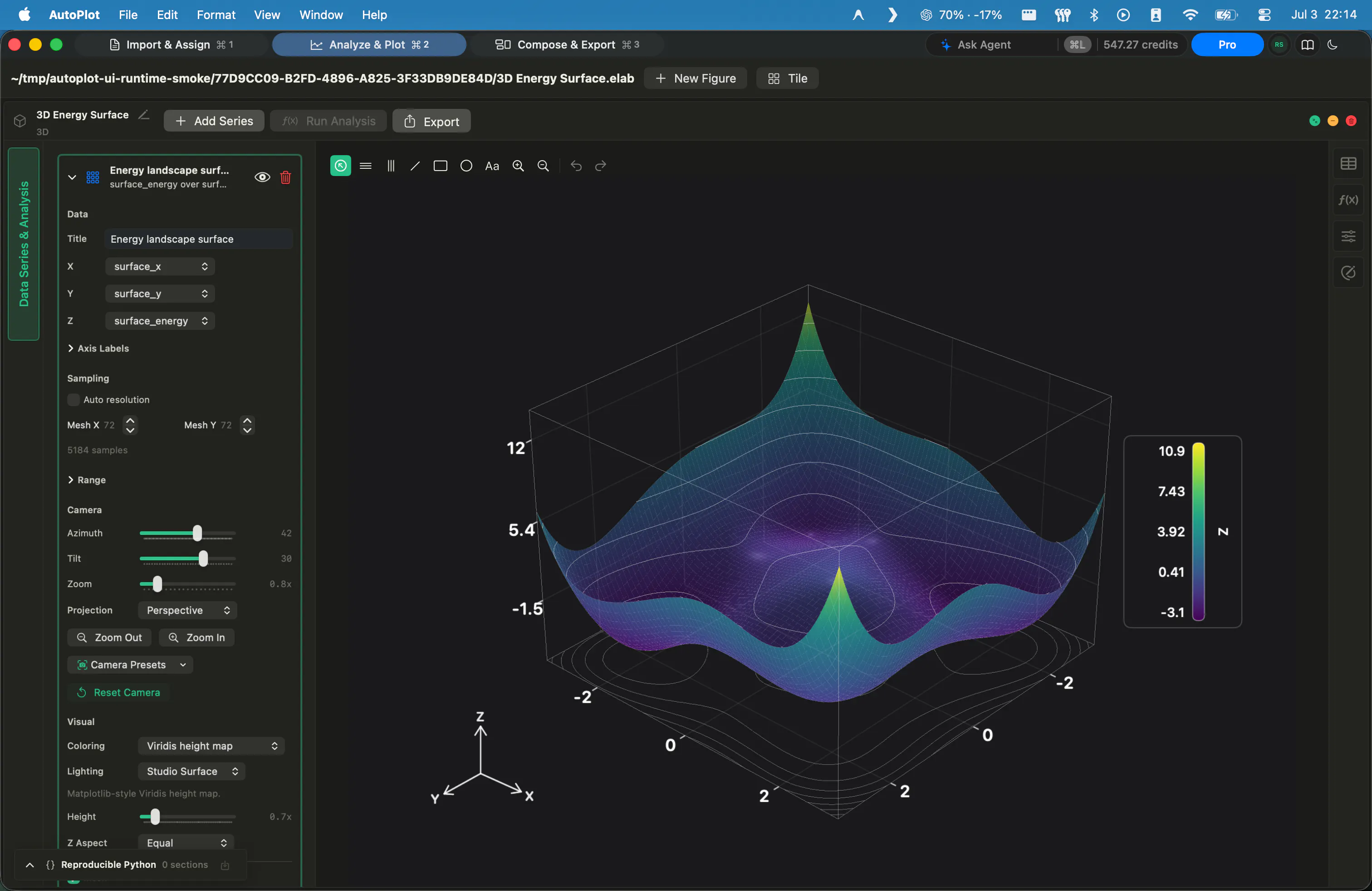 Autoplot screenshot 1