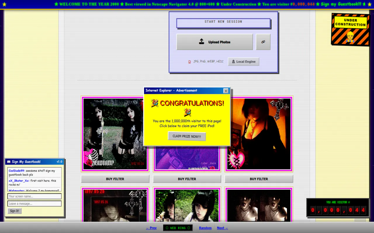 Retro Y2K Theme screenshot 1