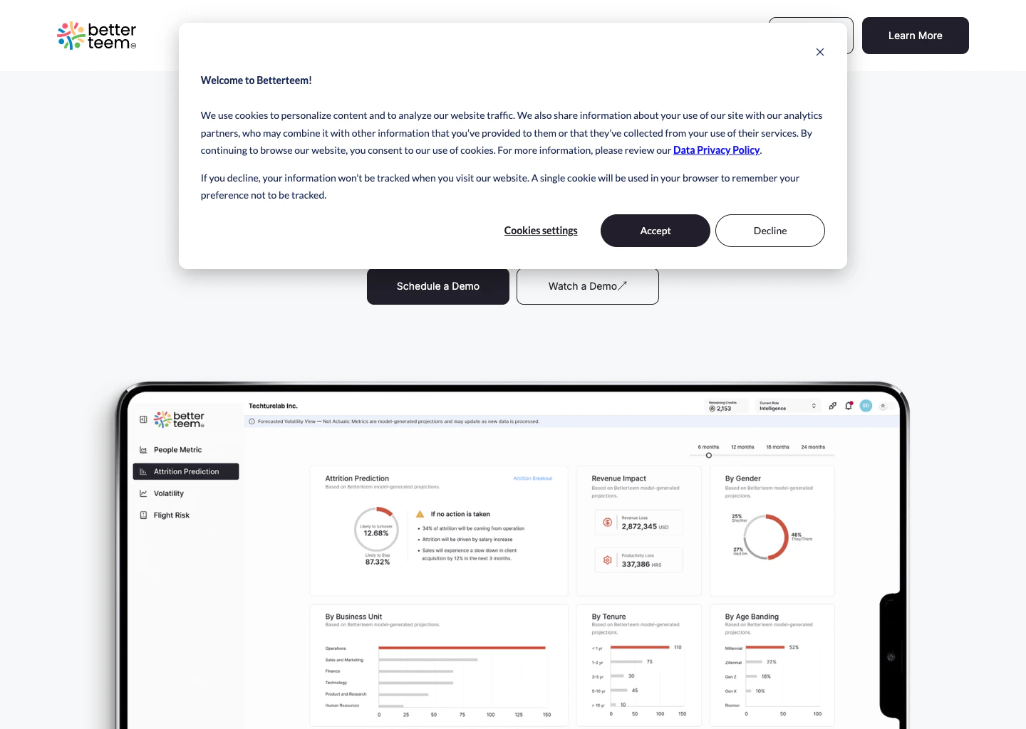 Betterteem screenshot 1