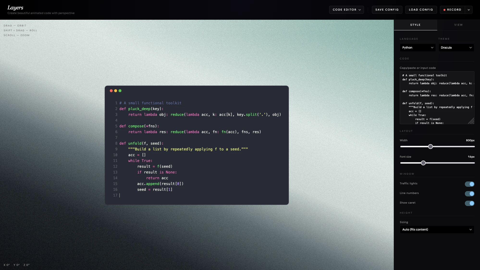 Layers screenshot 1