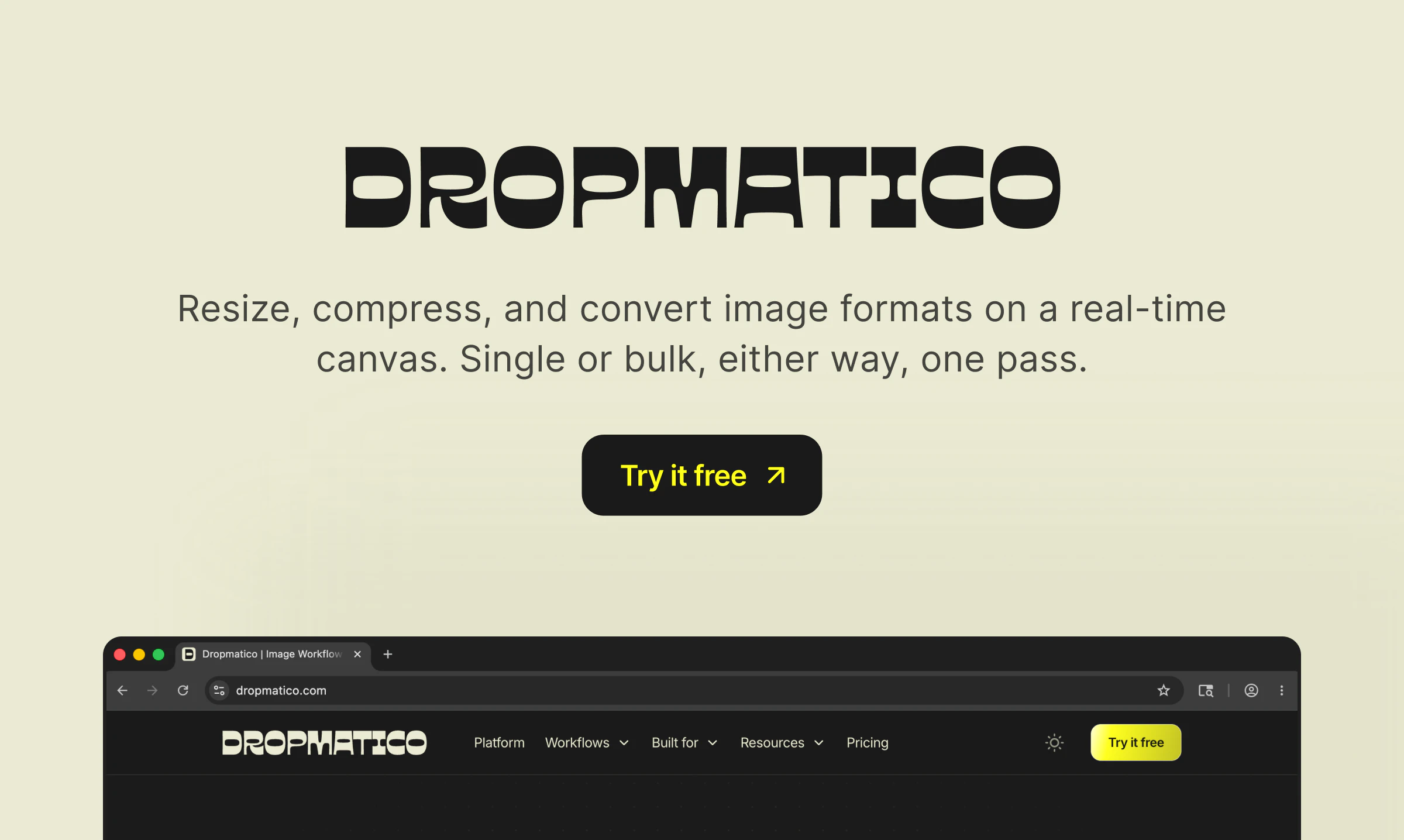 Dropmatico screenshot 1