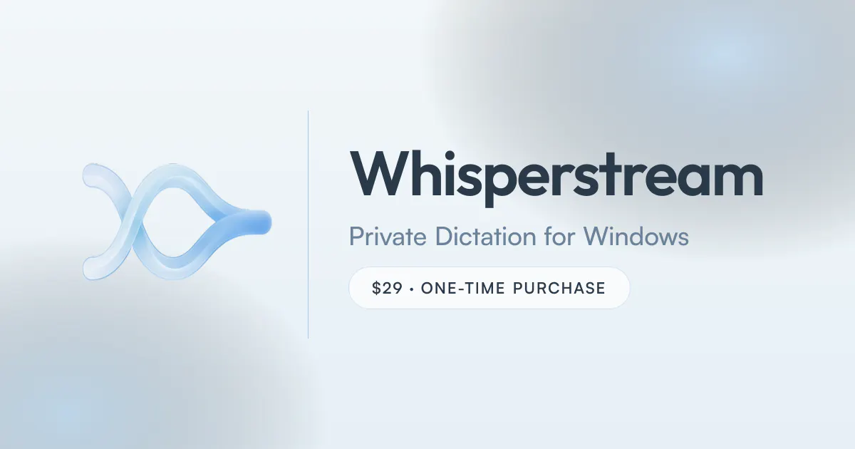 Whisperstream screenshot 1