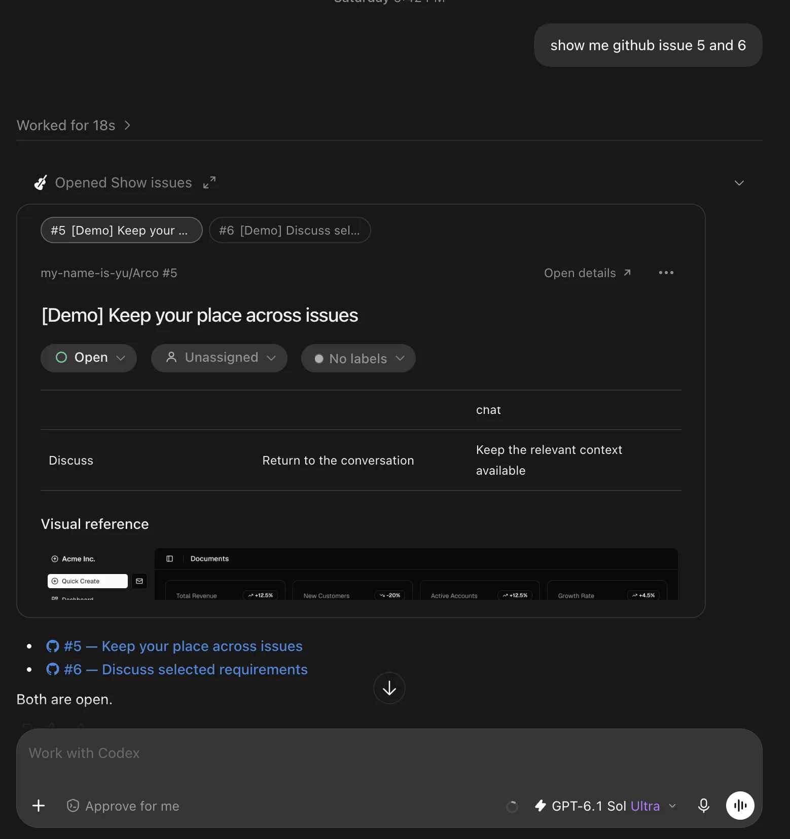 Arco screenshot 1