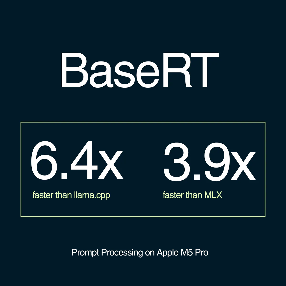 BaseRT - Apple M5 Optimized screenshot 1