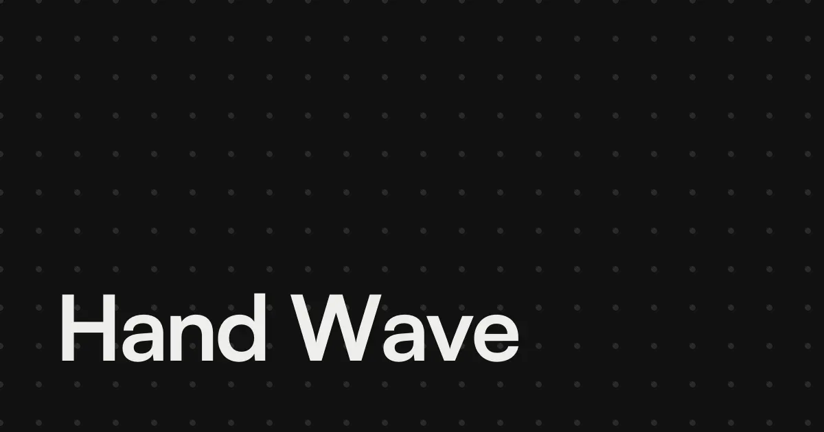 Hand Wave screenshot 1