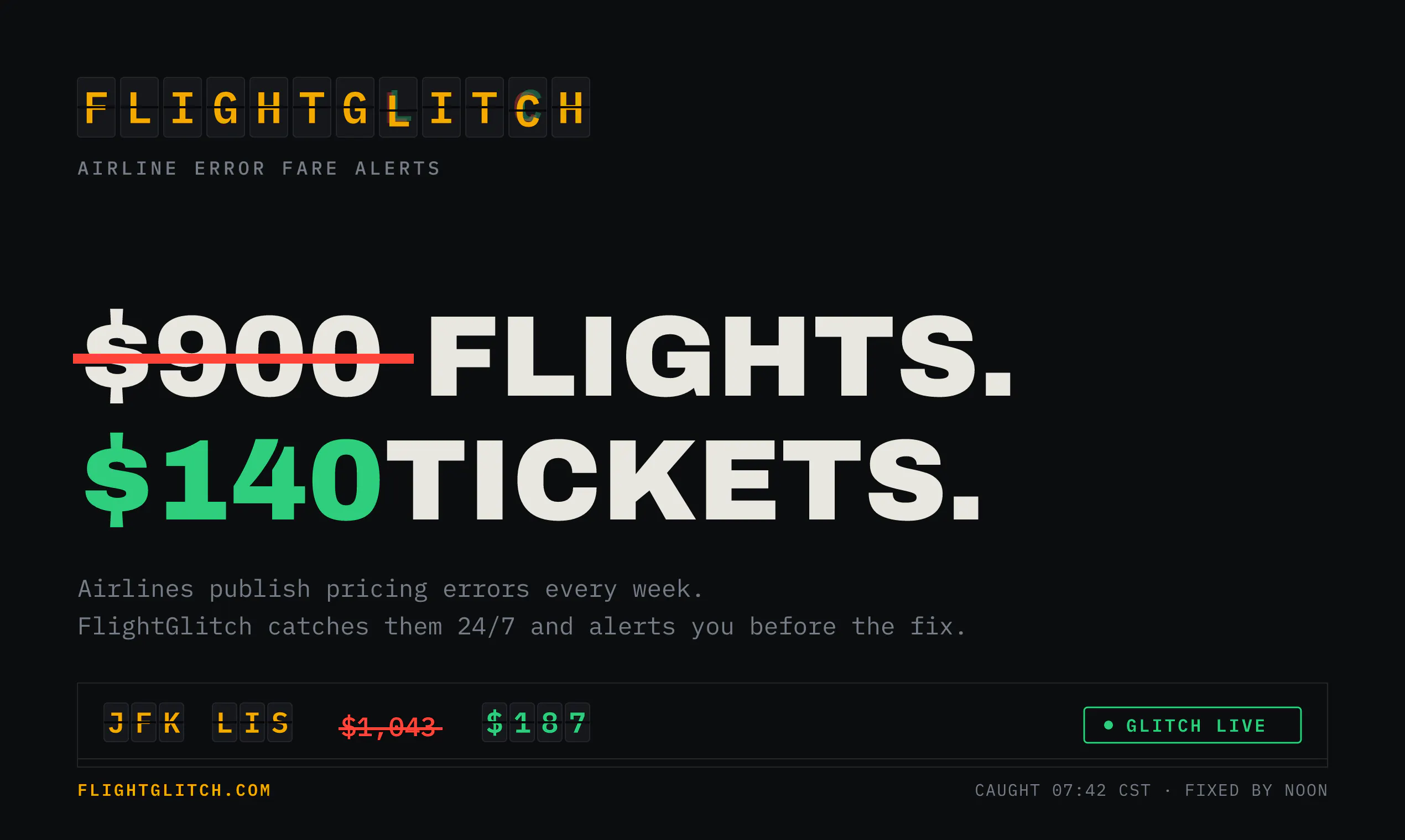 FlightGlitch screenshot 1