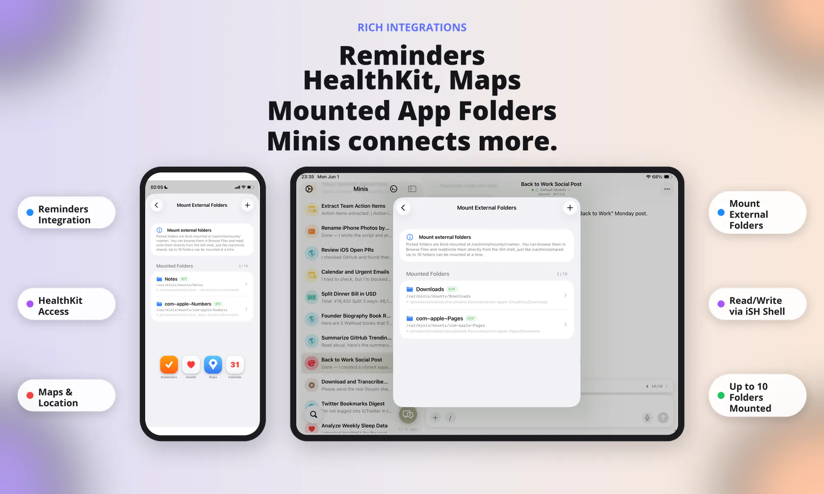 Open Minis screenshot 1