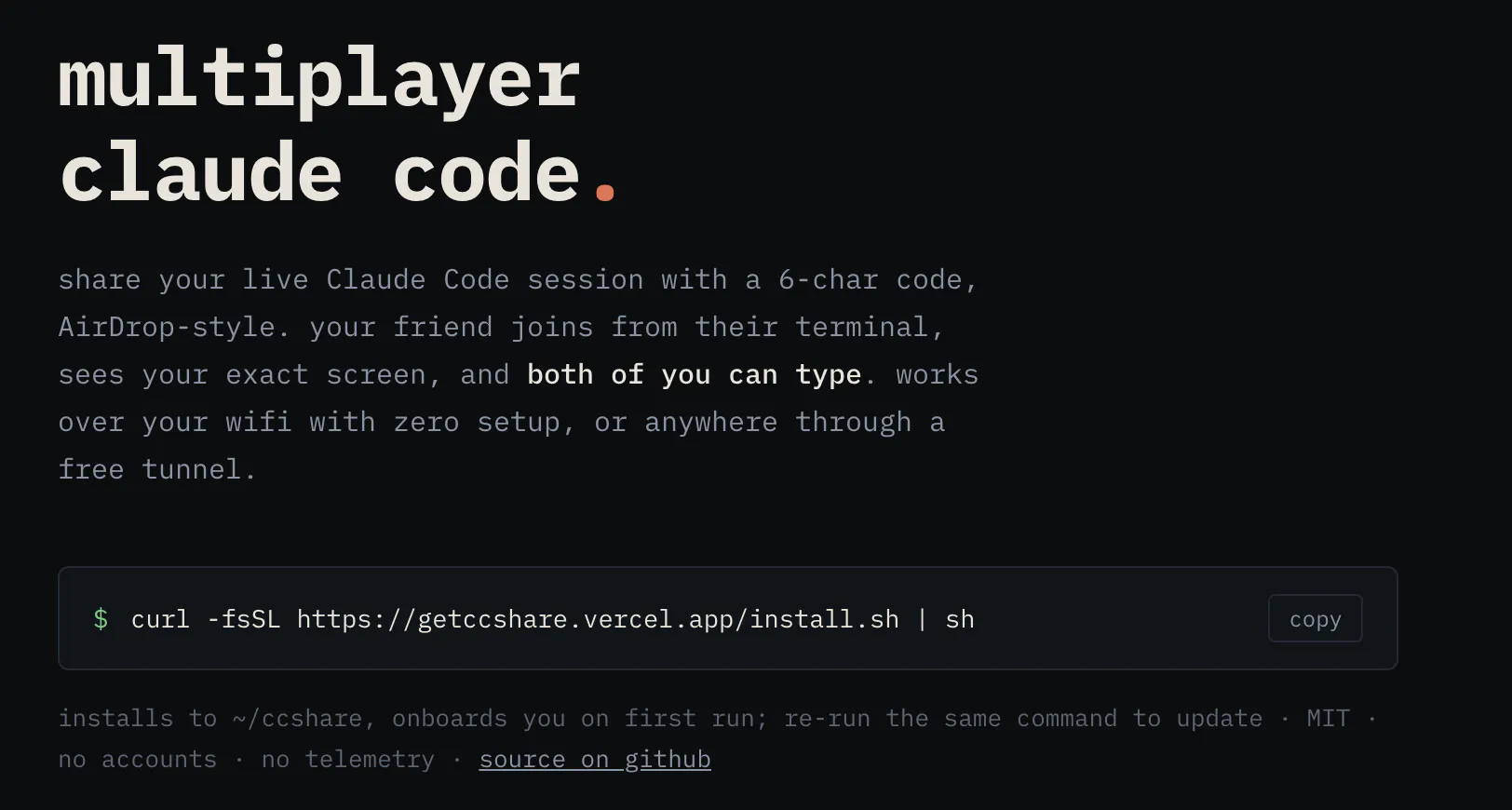 ccshare screenshot 1