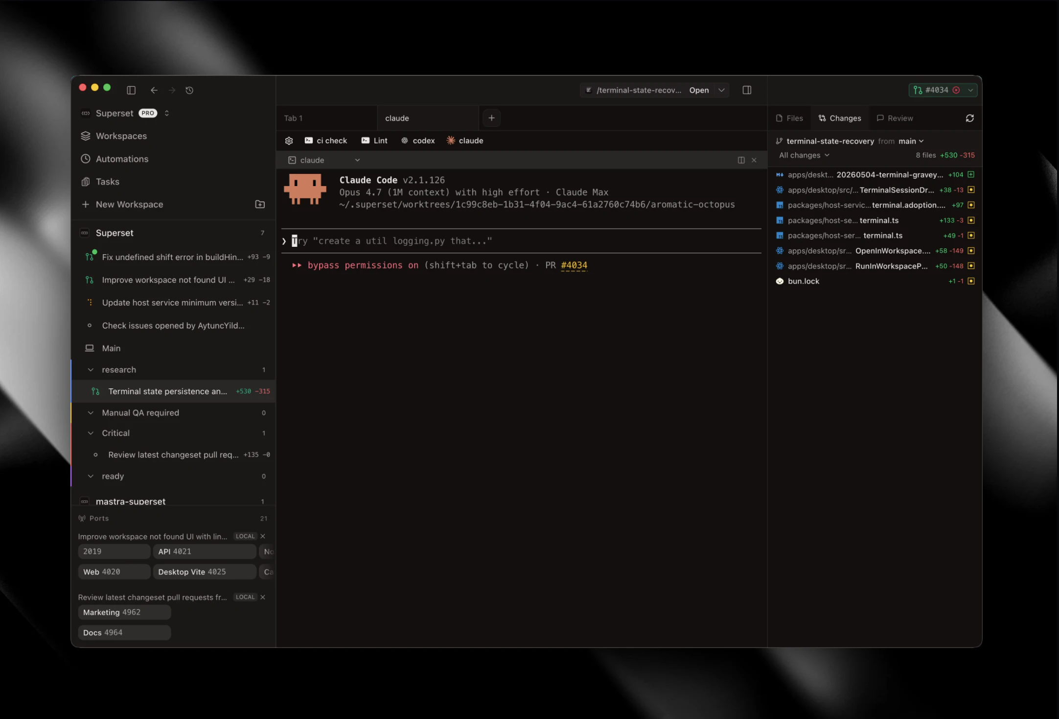 Superset 2.0 screenshot 1