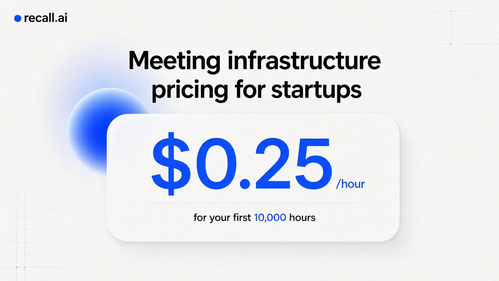 Startup Program by Recall.ai screenshot 1