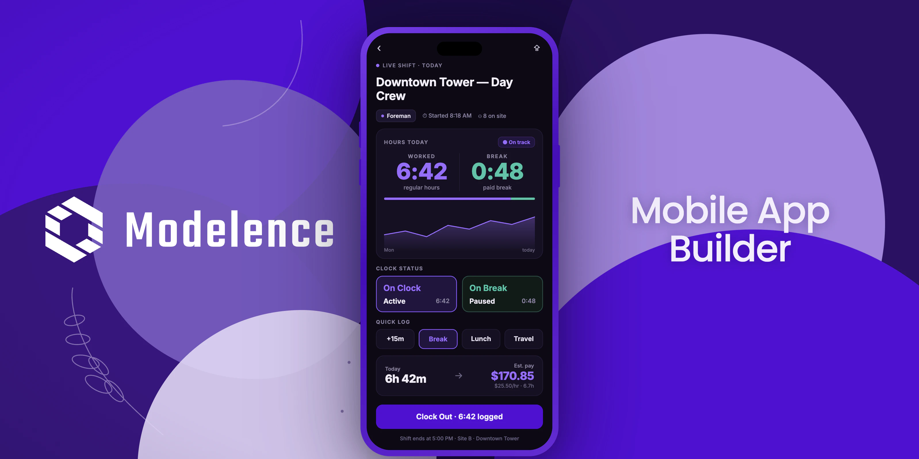 Modelence Mobile Builder screenshot 1