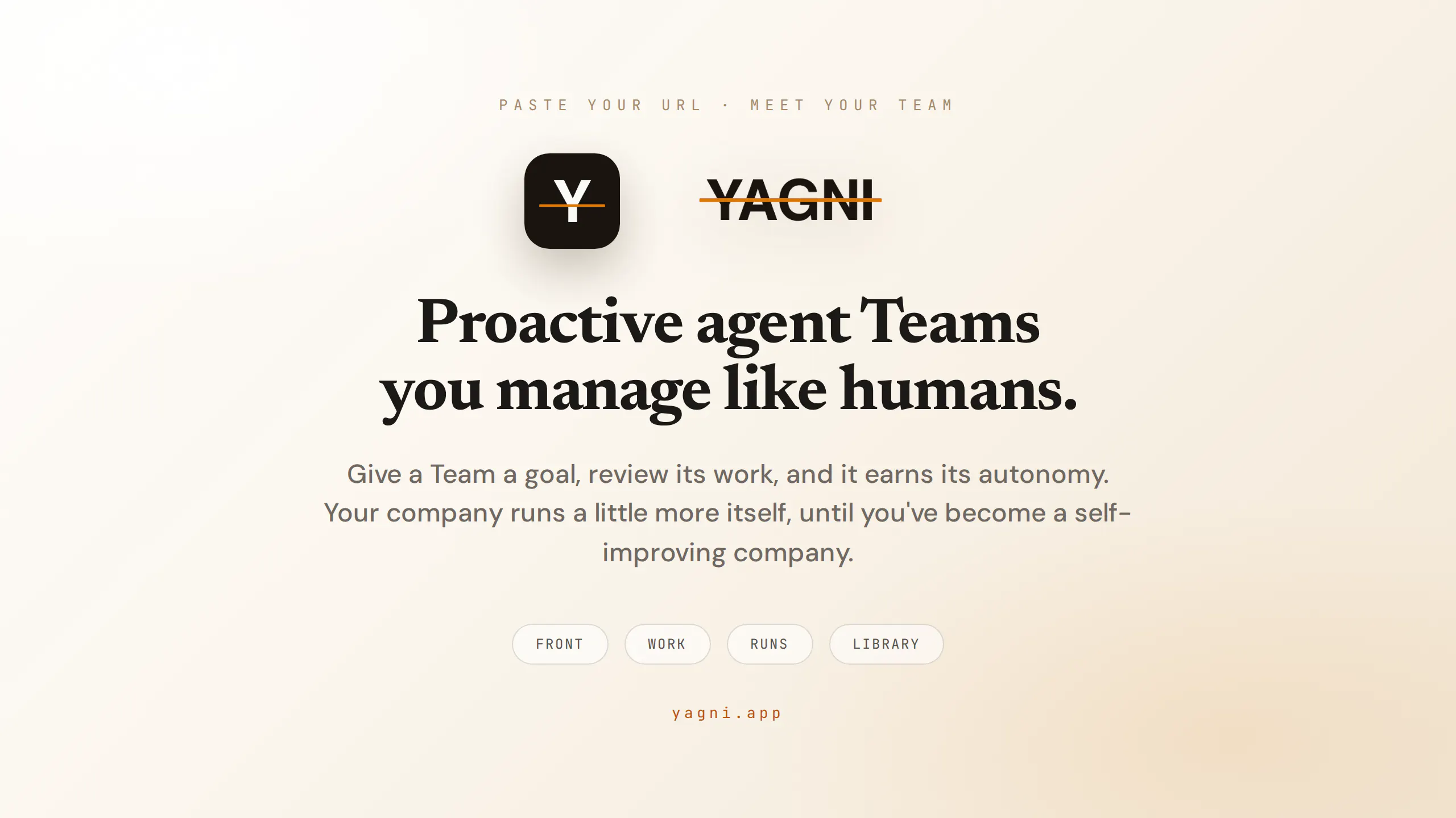 YAGNI screenshot 1