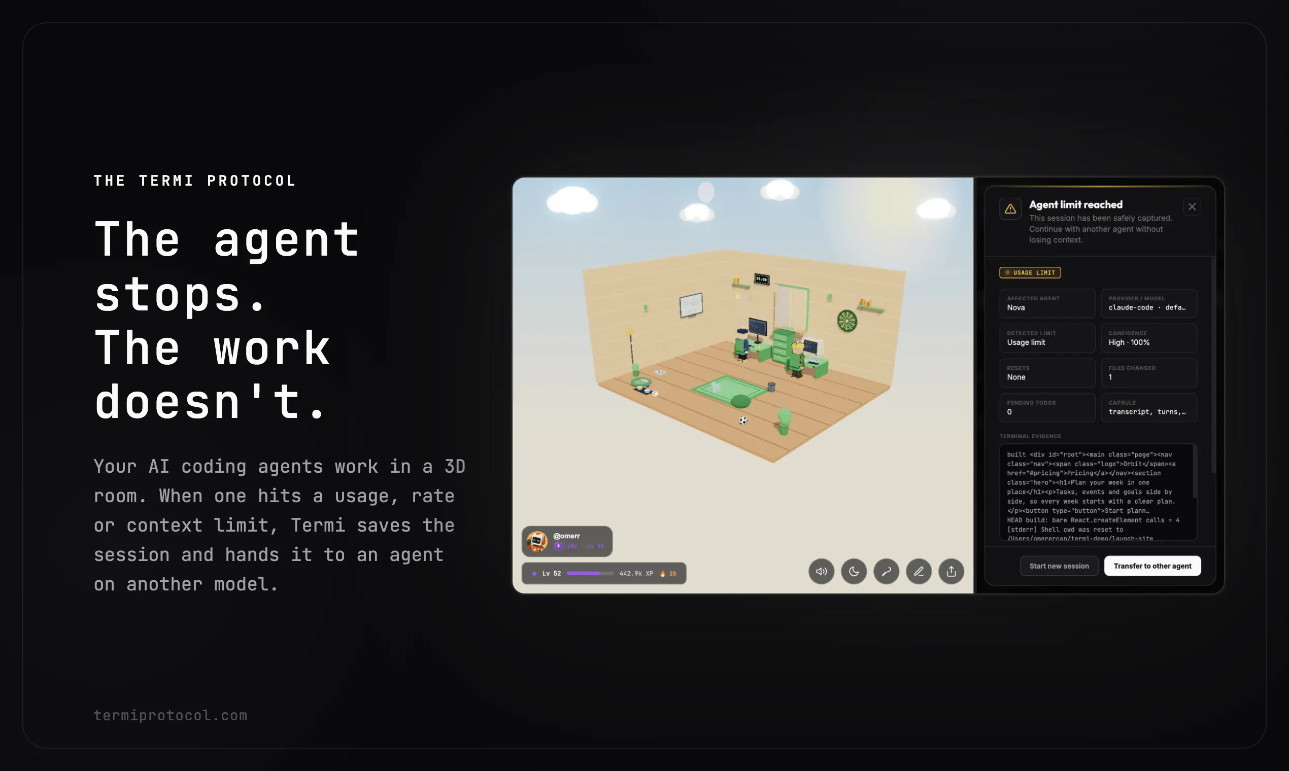 Termi Protocol screenshot 1