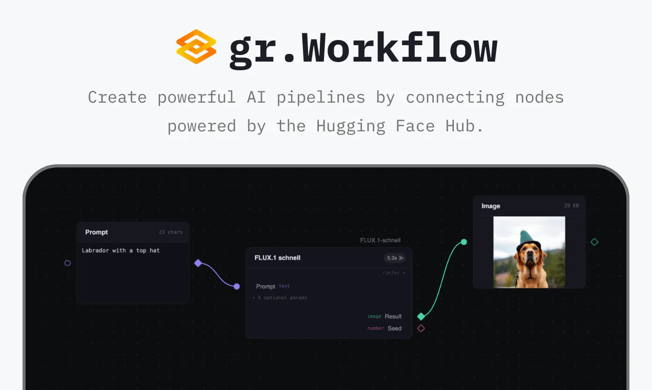 Gradio Workflow screenshot 1