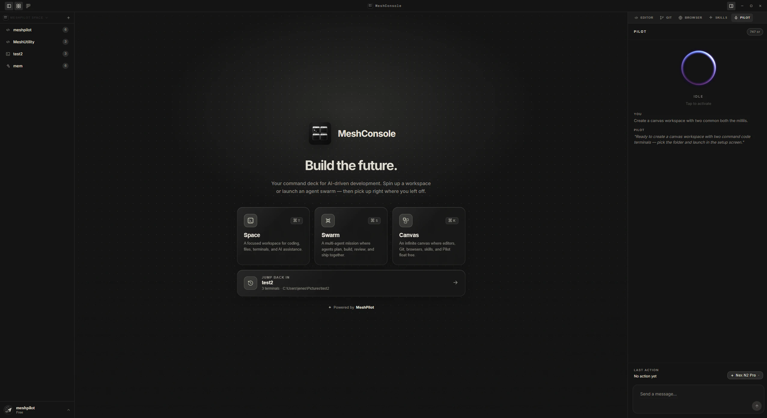 MeshPilot screenshot 1