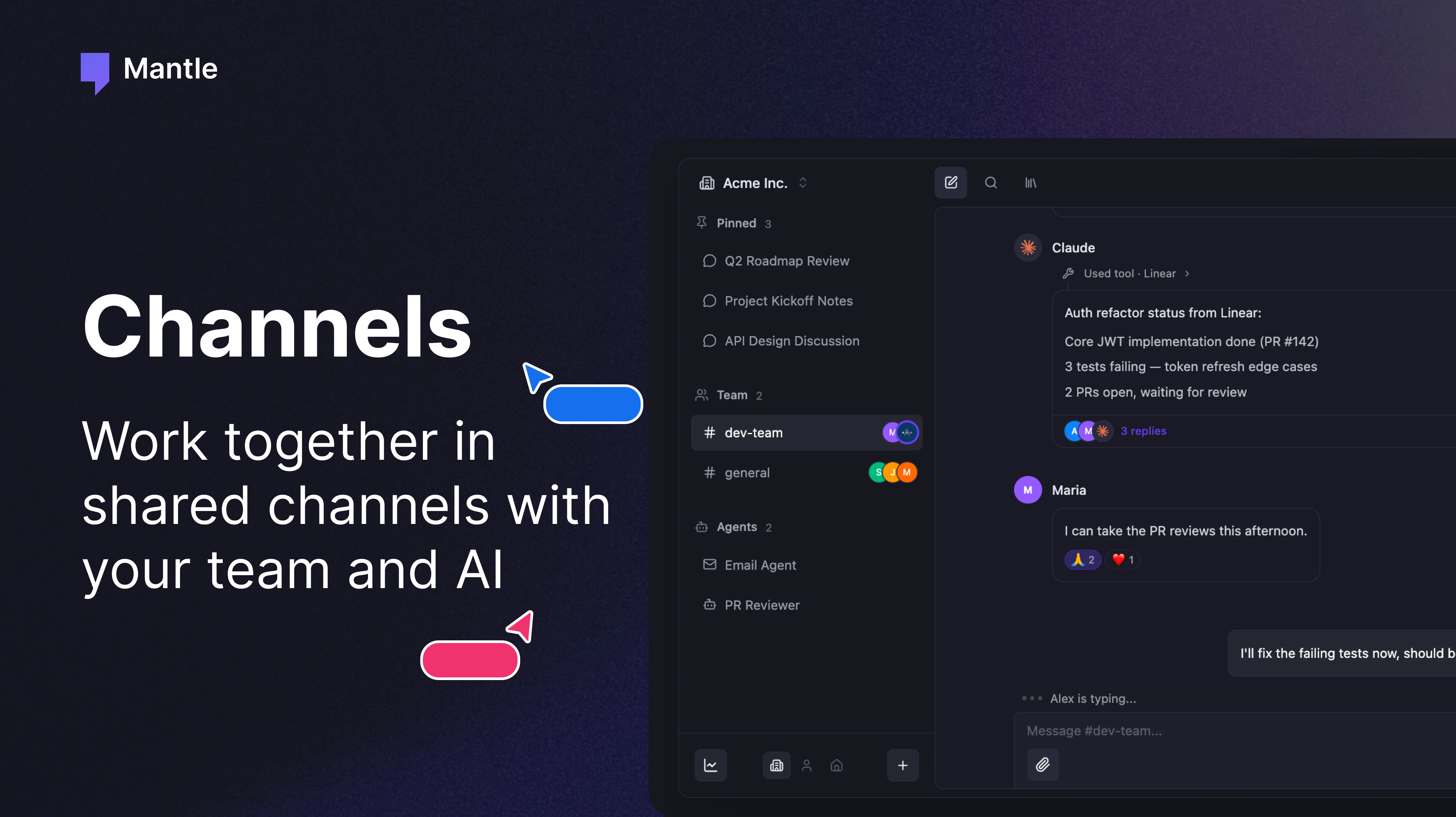 Mantle Chat screenshot 1