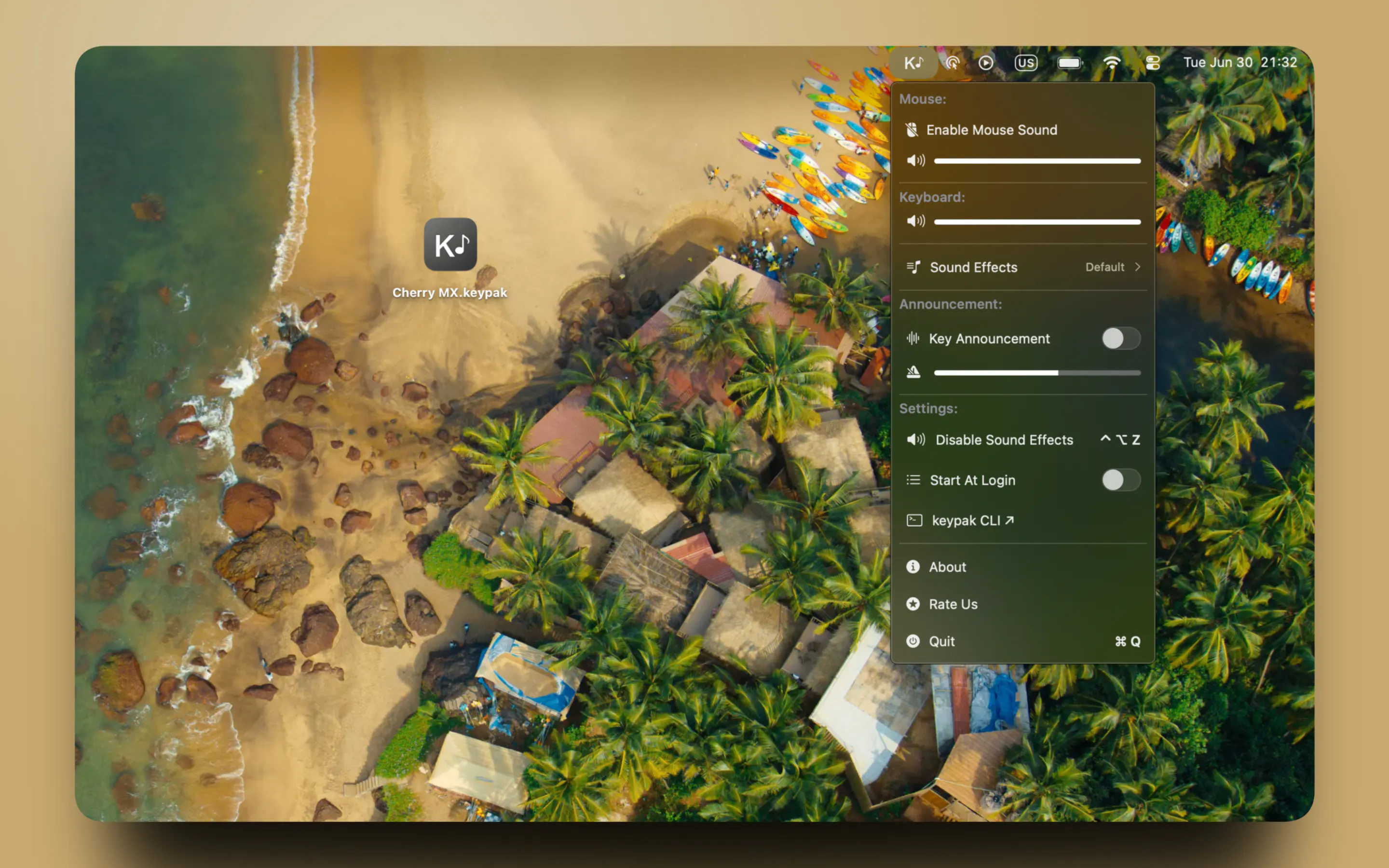 KeyOpera 2.0 screenshot 1