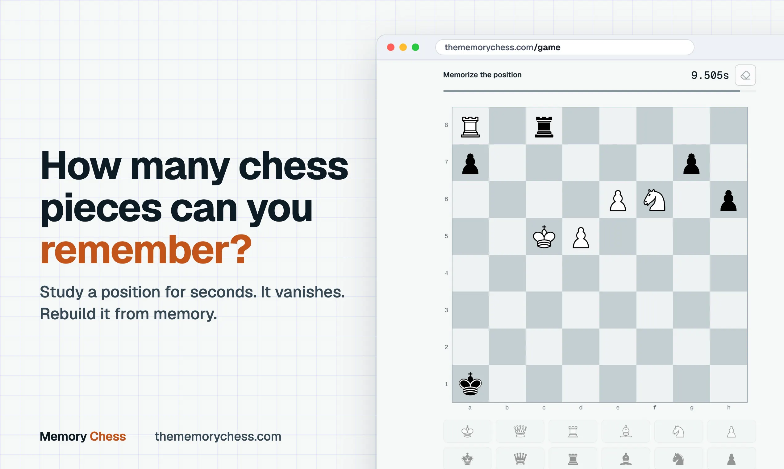 Memory Chess screenshot 1