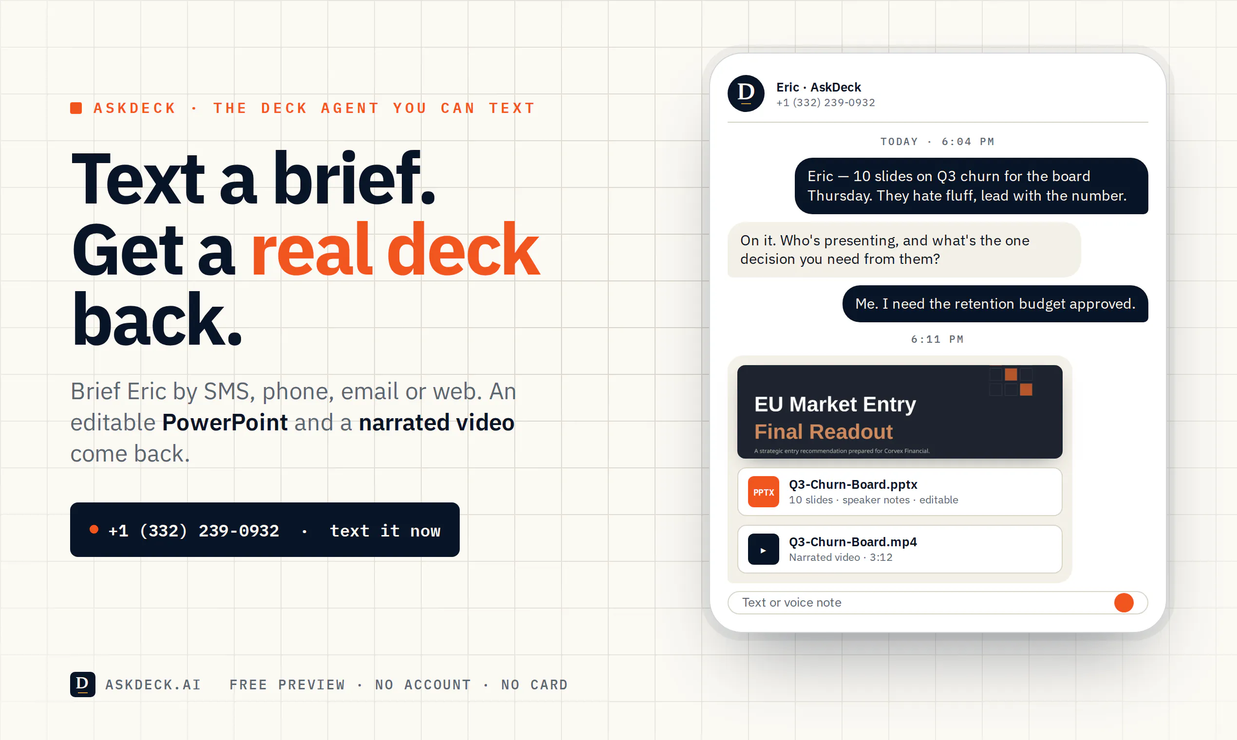 AskDeck screenshot 1