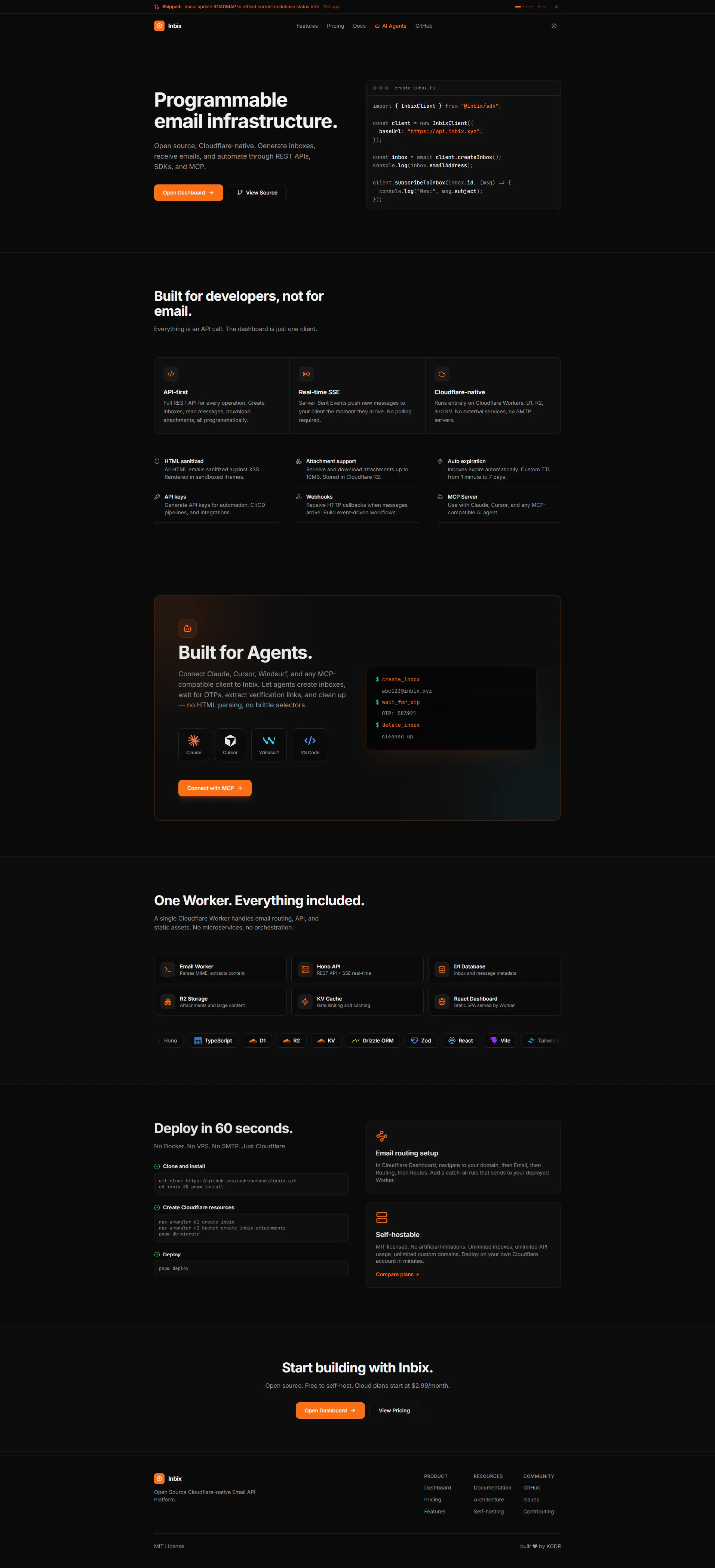 Inbix screenshot 1