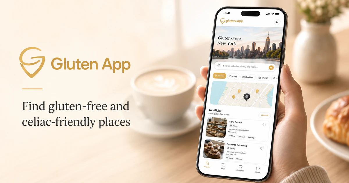 Gluten App screenshot 1