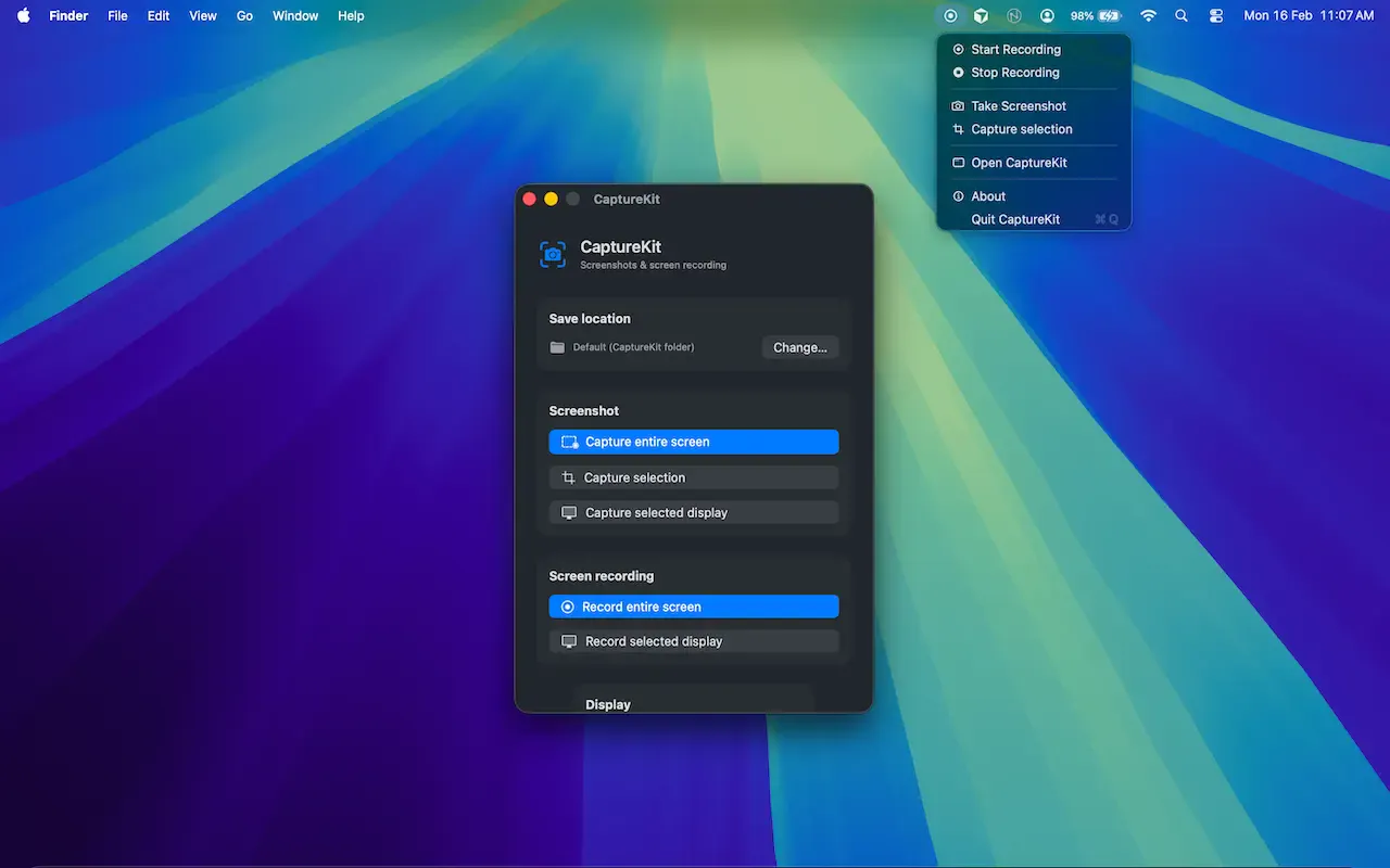 CaptureKit screenshot 1