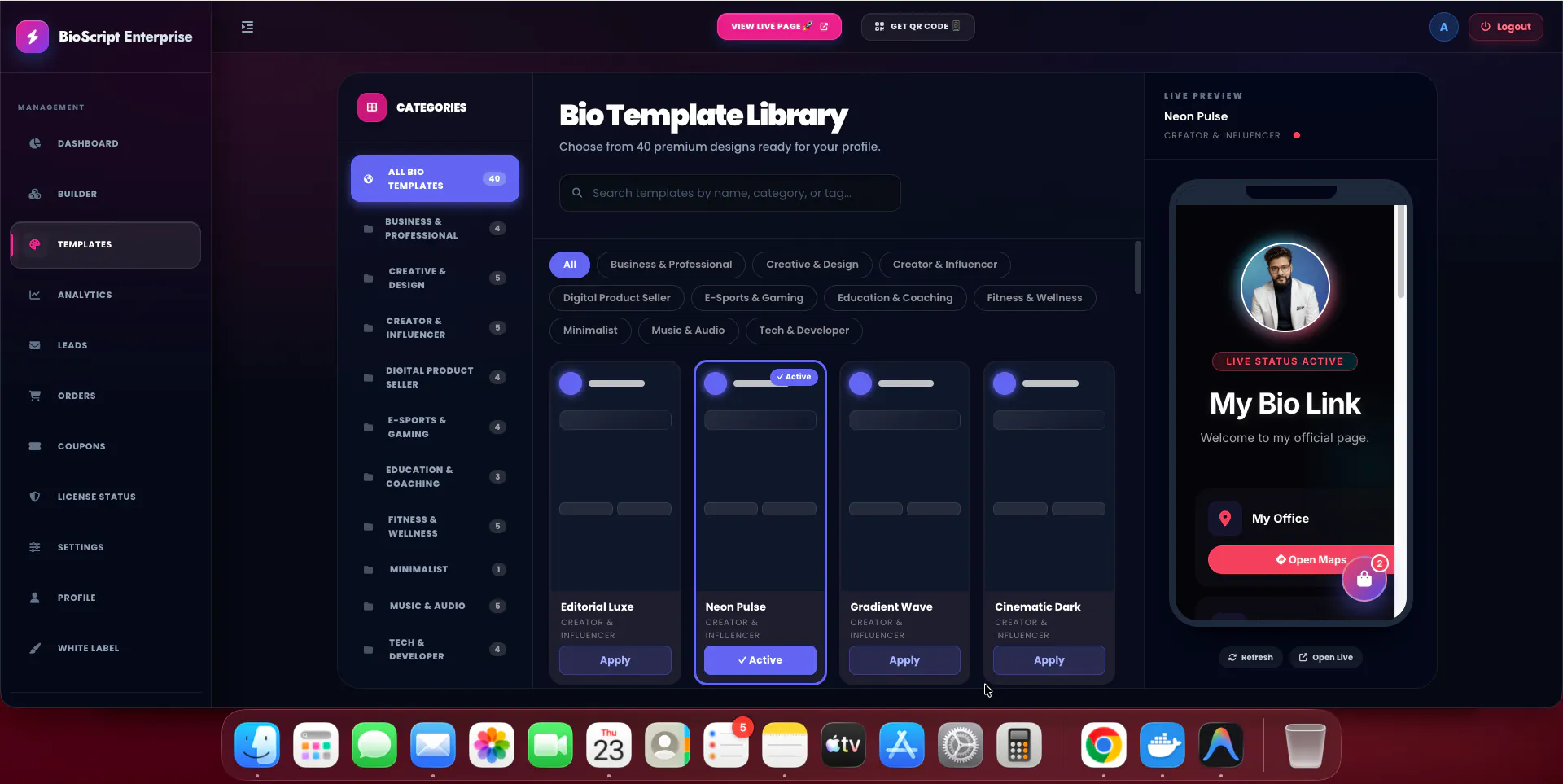 BioScript screenshot 1