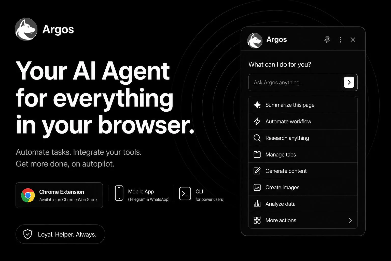 Argos screenshot 1