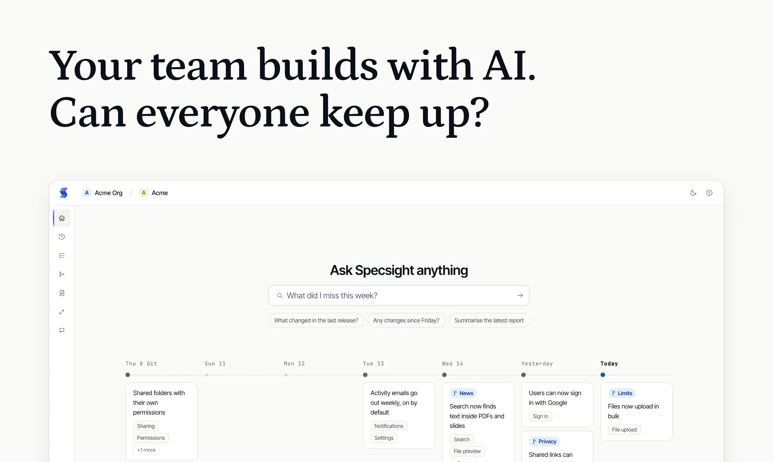 Specsight screenshot 1
