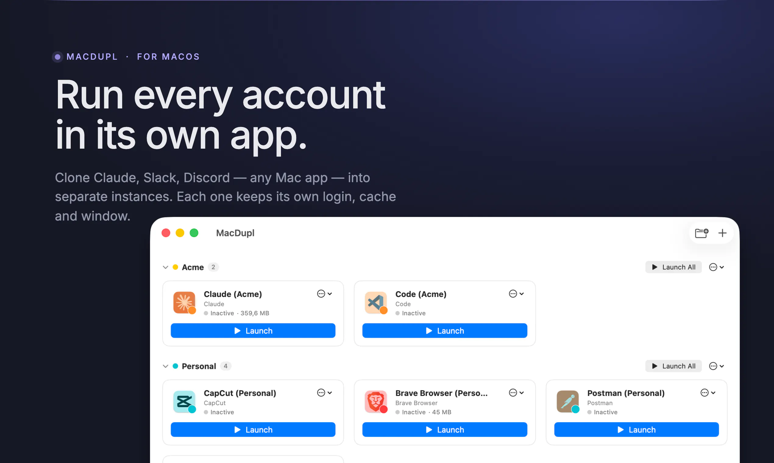 MacDupl screenshot 1