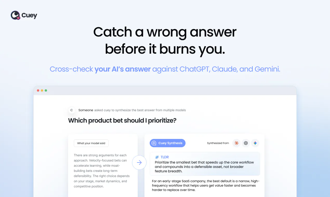 Cuey screenshot 1