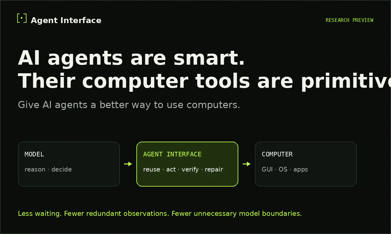 Agent Interface screenshot 1