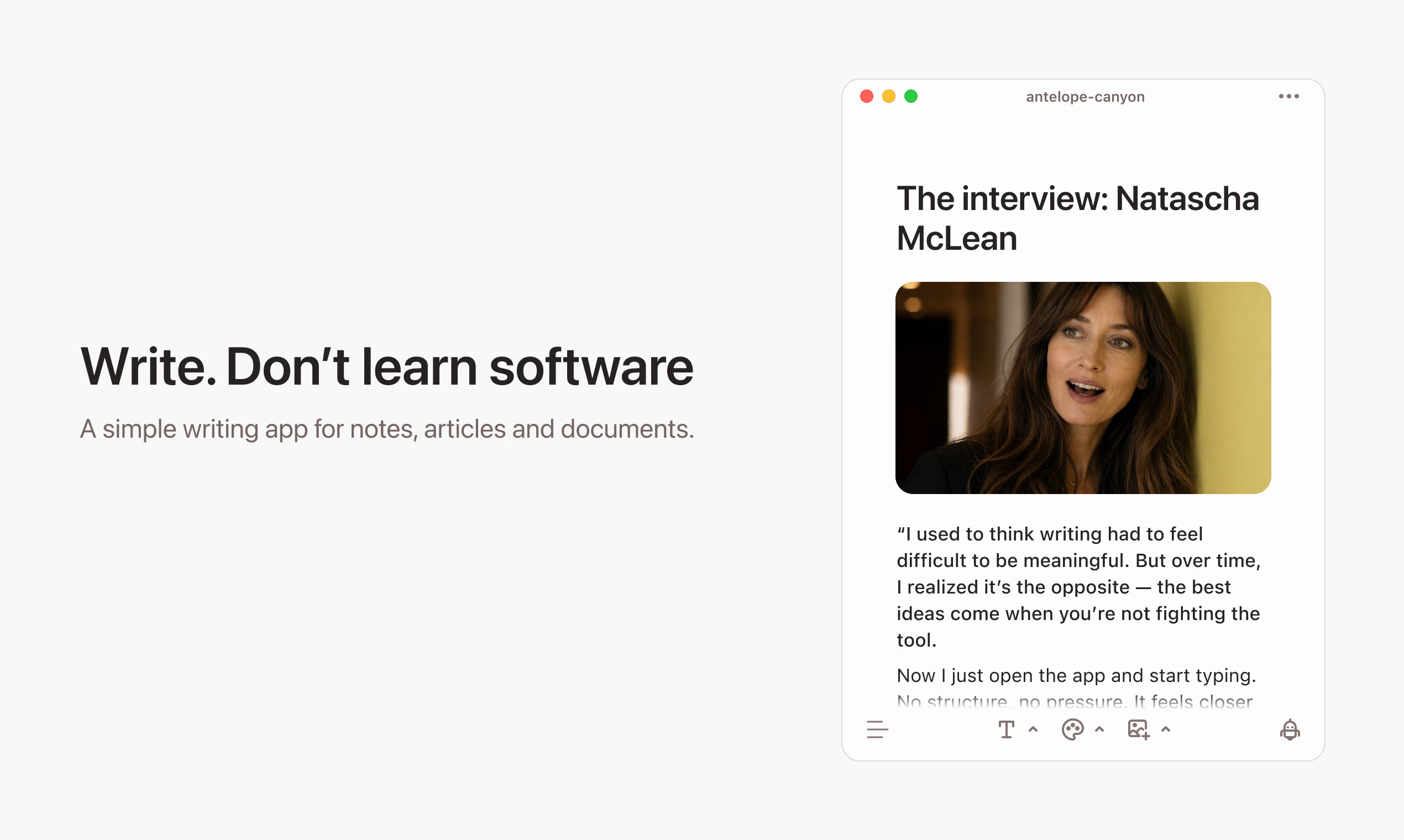 Magic Notebook screenshot 1