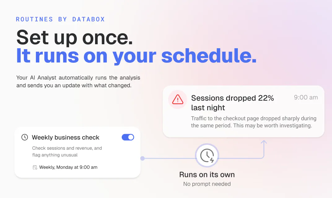 Routines by Databox screenshot 1