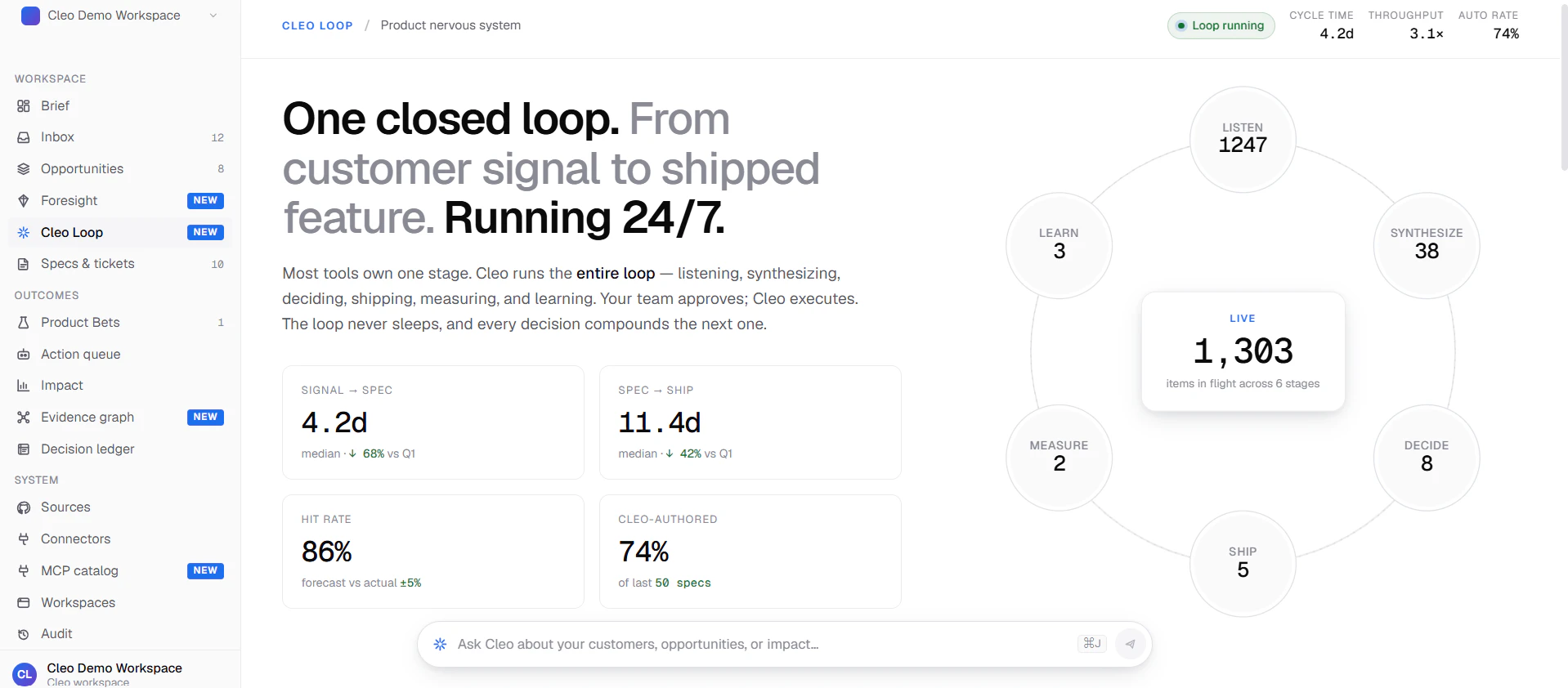 Cleo AI screenshot 1