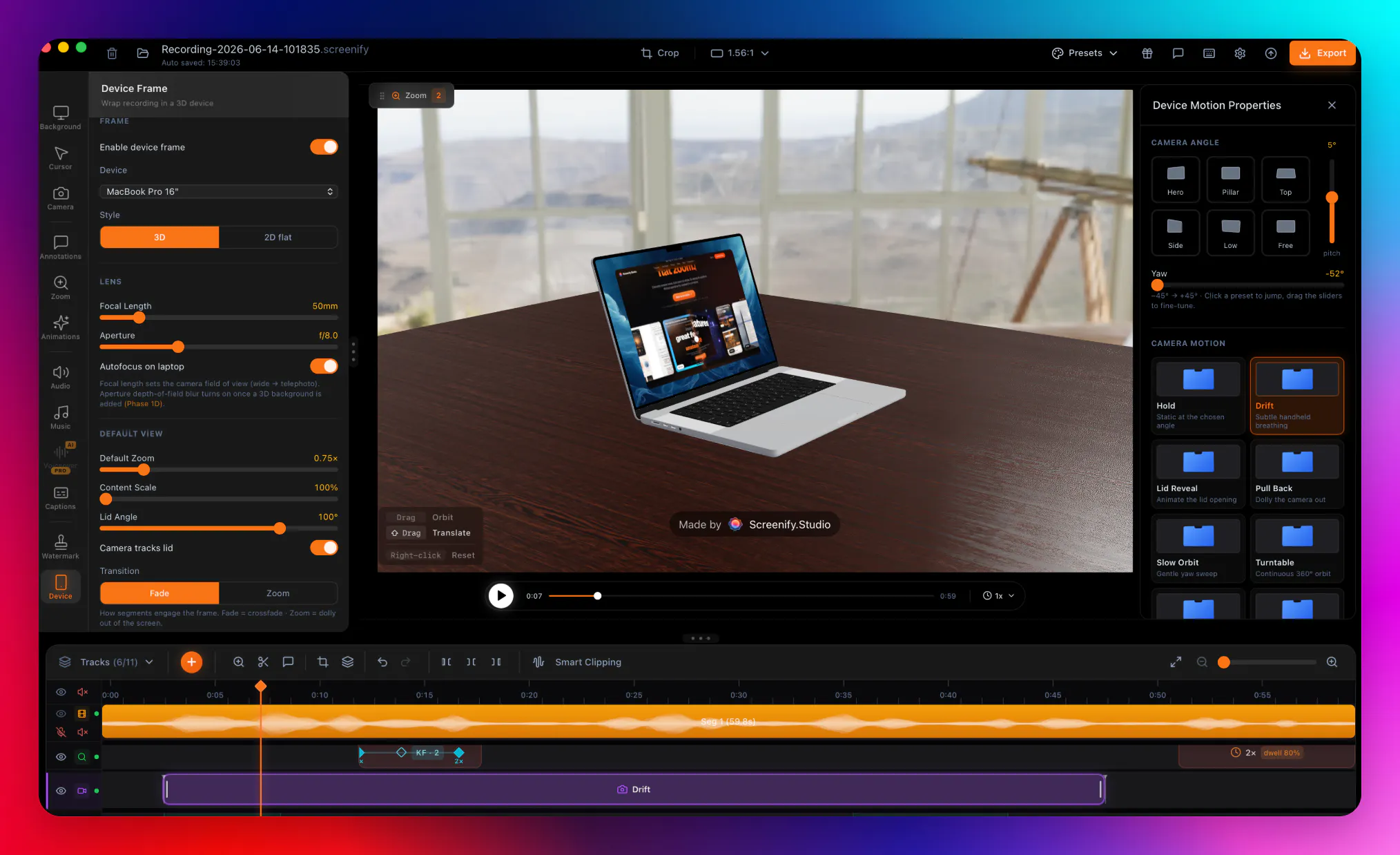 Screenify Studio screenshot 1