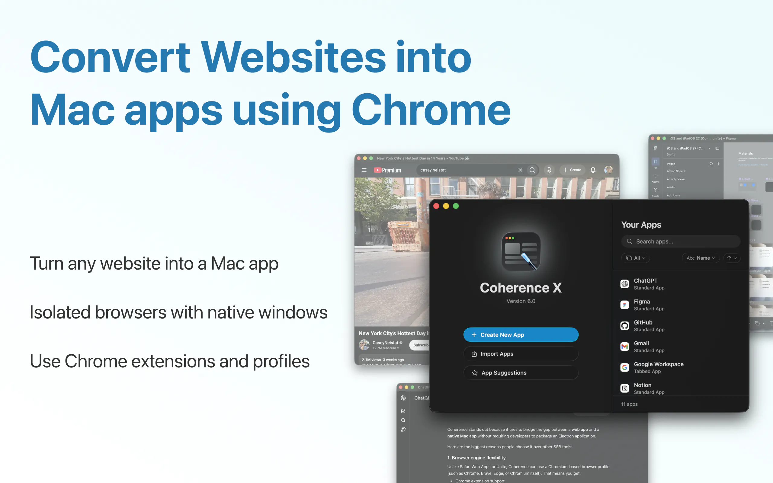 Coherence X6 for macOS screenshot 1