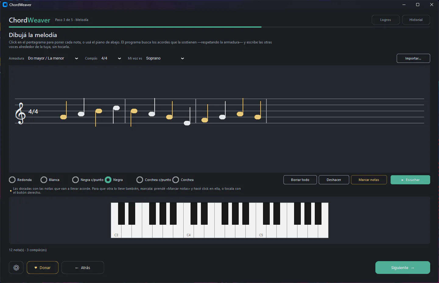 ChordWeaver screenshot 1
