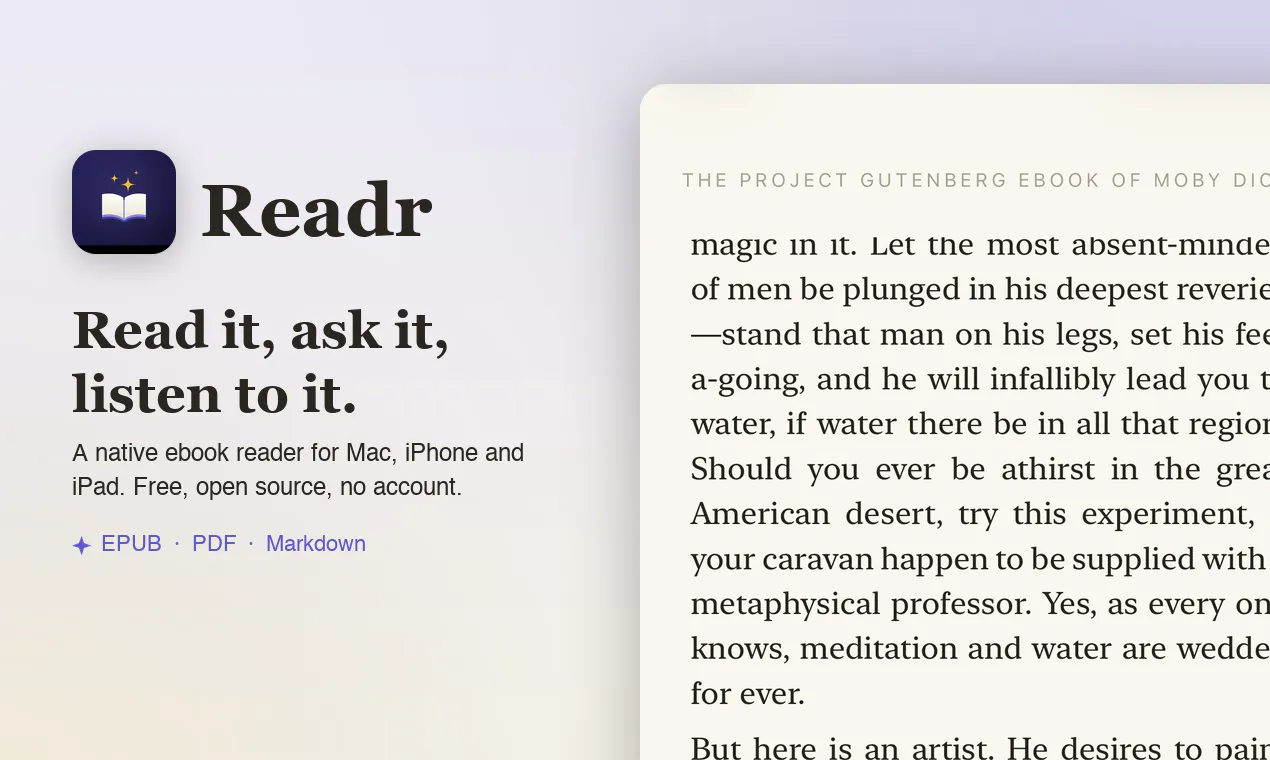Readr screenshot 1