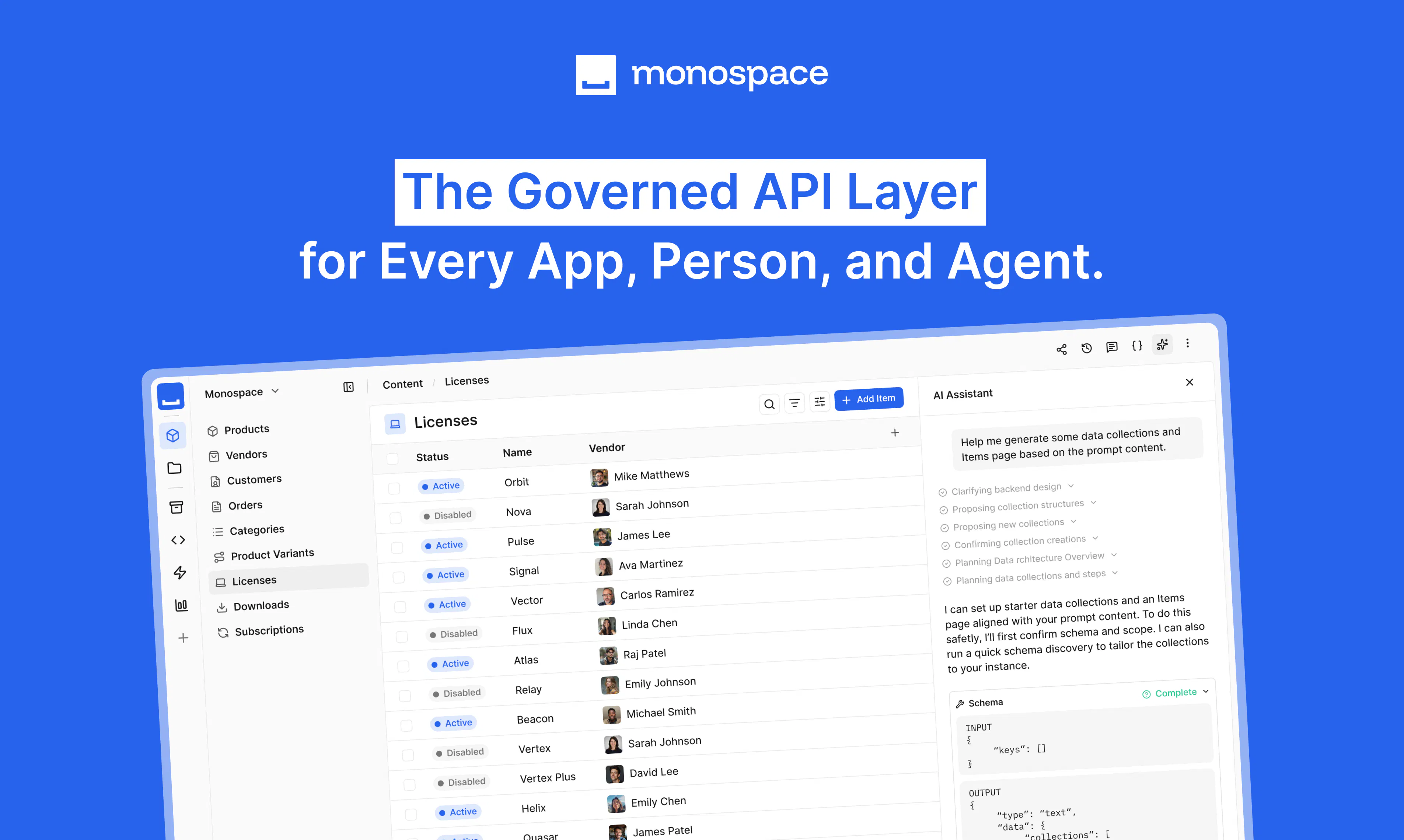 Monospace from Directus screenshot 1